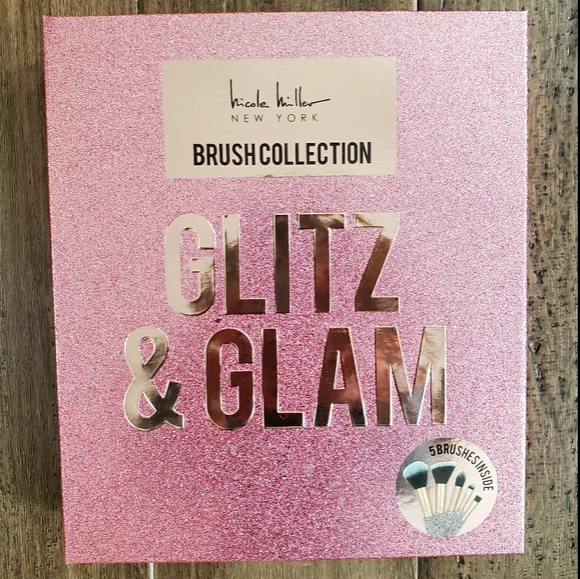 Nicole Miller NY GLITZ & GLAM 5 Brush Collection - Picture 2 of 5